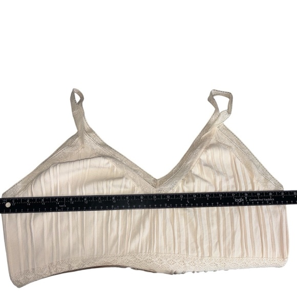 Zara Beige Pleated Dress - Picture 4 of 5